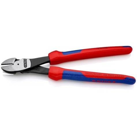 Бокорезы KNIPEX KN-7402250TBK особо мощные, 250 мм, 2-комп. ручки Бокорезы KNIPEX KN-7402250TBK особо мощные, 250 мм, 2-комп. ручки