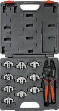 Набор для опрессовки проводов СОРОКИН 1.351 (11 предметов) Набор для опрессовки проводов СОРОКИН 1.351 (11 предметов)