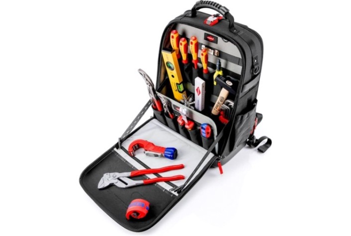 Набор столярно-слесарного инструмента KNIPEX KN-002150S Modular X18 в рюкзаке,17 предм. Набор столярно-слесарного инструмента KNIPEX KN-002150S Modular X18 в рюкзаке,17 предм.