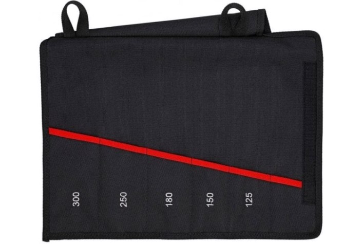 Сумка-скрутка KNIPEX KN-001955S4LE для набора переставных клещей KN-001955S,5 отсеков Сумка-скрутка KNIPEX KN-001955S4LE для набора переставных клещей KN-001955S,5 отсеков